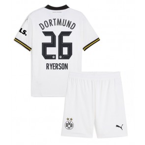 Borussia Dortmund Julian Ryerson #26 Tredje Kläder Barn 2024-25 Kortärmad (+ Korta byxor)